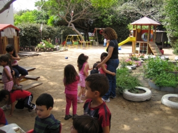 Na'amat, kinderopvang voor vrede in Tel Aviv