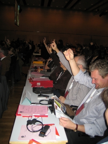 de delegatie van het ABVV