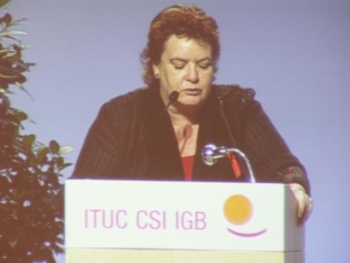 Sharan Burrow, algemeen secretaris IVV